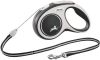 Flexi Rollijn New Comfort Tape L 8 m Hondenriem Zwart&Lichtgrijs online kopen