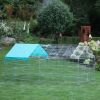 Kerbl Huisdierenren met vluchthek 220x103x103 cm chroom online kopen
