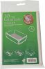 Shoppartners 10 X Stuks Plastic Kattenbak Afvalzakken Wit 50 X 20 X 37 Cm Kattenbakzakken Voorkomt Vieze Geuren online kopen