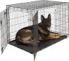 Merkloos Hondenbench Zwart Xxl 121 X 74 X 81 Cm online kopen