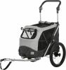 Trixie Fietskar Opvouwbaar Hondenfietskar 58x93x74/114 cm Grijs online kopen