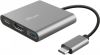 Trust DALYX 3 IN 1 USB C ADAPTER Wifi adapter Zilver online kopen