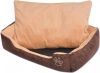 VidaXL Hondenbed kussen PU kunstleerbruin online kopen