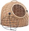 VidaXL Kattendrager 60x45x45 cm natuurlijk wilgenhout online kopen