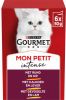 Gourmet Mon Petit Duo Kleine Porties 50g met rund en kip, met kalkoen en lever, met gevogelte en lam 6x50g 4 x(6 x 50 gr ) online kopen