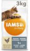 Iams 10% korting! Vitality droogvoer 10 kg Adult Sterilised Chicken online kopen
