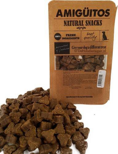 Amigüitos Dog Snack Rund 100 gram online kopen