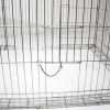 Kerbl Huisdierenren met vluchthek 230x115x70 cm chroom online kopen