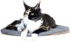 Kerbl Wandgemonteerd kattenbed Tofana 35x50 cm grijs 81543 online kopen