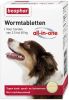 Beaphar Wormtablet All In One Hond Rund Anti wormenmiddel 4 tab 2.5 Tot 40 Kg online kopen