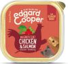 Edgard&Cooper Kuipje Chicken Salmon Senior Hondenvoer Kip Zalm Broccoli 150 g Graanvrij online kopen