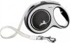 Flexi Rollijn New Comfort Tape L 8 m Hondenriem Zwart&Lichtgrijs online kopen
