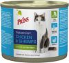Prins NatureCare kip met garnalen natvoer kat(200 g)2 trays(12 x 200 gr ) online kopen