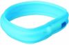 Trixie USB Flash Light Band L / XL Blauw 30 mm Breed Langhaar online kopen