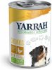 Yarrah 9 + 3 gratis! 12x Bio Natvoer Bio Kip & Bio Rund met Bio Brandnetel & Bio Tomaat(12 x 405 g ) online kopen
