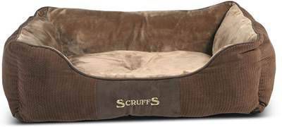 Merkloos Scruffs & Tramps Huisdierenbed Chester Bruin 90x70 Cm 1169 online kopen