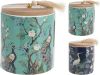 Home & Styling Kaars In Keramische Pot Met Afbeelding Van Vogel 9x11cm(Per Stuk ) online kopen