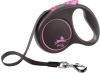 Flexi Black Design Tape S 5 m Hondenriem Pink&Zwart online kopen