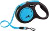 Flexi Rollijn New Neon Tape M 5 m Hondenriem Zwart&Blauw online kopen