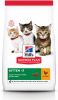 Hill's Hill&apos;s Kitten kip kattenvoer 7 kg + 12 x Hill&apos;s Kitten Favourite Selection pouches online kopen