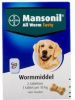 Mansonil All Worm Dog Tasty Small/Medium Anti wormenmiddel 2 tab Vanaf 2.5 Kg. 1 Tab Per 10 Kg online kopen