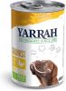 Yarrah 9 + 3 gratis! 12x Bio Natvoer Bio Kip & Bio Rund met Bio Brandnetel & Bio Tomaat(12 x 405 g ) online kopen