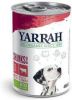 Yarrah 9 + 3 gratis! 12x Bio Natvoer Bio Kip & Bio Rund met Bio Brandnetel & Bio Tomaat(12 x 405 g ) online kopen