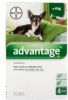 Advantage 2 x 4 Pipetten Â, ®, 40 voor honden van minder dan 4 kg Dubbelpak online kopen
