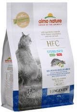 Almo Nature HFC Longevity Sterilised Kattenvoer Zeebaars 300 g online kopen