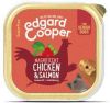 Edgard&Cooper Kuipje Chicken Salmon Senior Hondenvoer Kip Zalm Broccoli 150 g Graanvrij online kopen