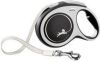 Flexi Rollijn New Comfort Tape L 8 m Hondenriem Zwart&Lichtgrijs online kopen