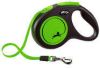 Flexi Rollijn New Neon Tape S 5 m Hondenriem Zwart&Groen online kopen