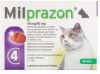 Milprazon Ontwormingsmiddel kat en kitten(0, 5 2 kg)2 x 4 tabletten online kopen