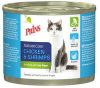 Prins NatureCare kip met garnalen natvoer kat(200 g)2 trays(12 x 200 gr ) online kopen