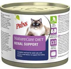 Prins NatureCare Diet Renal Support natvoer kat 1 tray(6 x 200 gr ) online kopen