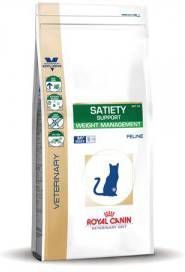 Royal Canin Veterinary Diet Feline Support Weight Management Kattenvoer Bestel ook natvoer: 12 x 85 g Feline Satiety Weight Management - Voorbeesjes.nl