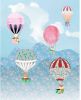 Komar Happy Balloon Vlies Fotobehang 200x250cm 2 banen online kopen
