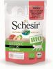 Schesir 5 + 1 Gratis! Bio Maaltijdzakjes 6 x 85 g Sterilized Bio Kip & Bio Zwijn met Bio Pompoen online kopen