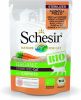 Schesir 5 + 1 Gratis! Bio Maaltijdzakjes 6 x 85 g Sterilized Bio Kip & Bio Zwijn met Bio Pompoen online kopen