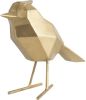 Present Time Decoratieve objecten Statue bird large polyresin Goudkleurig online kopen