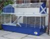 Ferplast Konijnenhok Barn 120 119x58x77 Cm Blauw online kopen