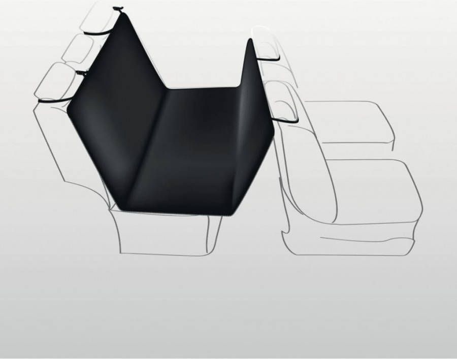 Trixie Autostoelbeschermhoes 160x145 cm zwart 13472 online kopen