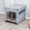Trixie Hondenbench Polyrotan 58 x 60 x 77 cm Lichtgrijs online kopen