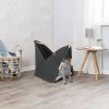 TRIXIE Kattengrot Elise 63x44x30 cm vilt antracietkleurig online kopen