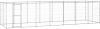 VIDAXL Hondenkennel 16, 94 m&#xB2, gegalvaniseerd staal online kopen