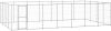 VIDAXL Hondenkennel 33, 88 m&#xB2, gegalvaniseerd staal online kopen