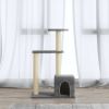 VidaXL Kattenmeubel met sisal krabpalen 71 cm lichtgrijs online kopen