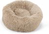 Beeztees Yali Pluche Hondenmand Beige 60 cm online kopen