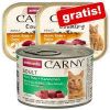 Animonda Carny Adult Kattenvoer 6 x 200 g + 100 g Animonda vom Feinsten gratis! Rund & Kabeljauw met Wortelpeterselie online kopen