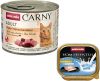 Animonda Carny Adult Kattenvoer 6 x 200 g + 100 g Animonda vom Feinsten gratis! Rund & Kabeljauw met Wortelpeterselie online kopen